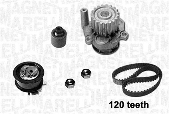 MAGNETI MARELLI Veepump + hammasrihmakomplekt 341404790001